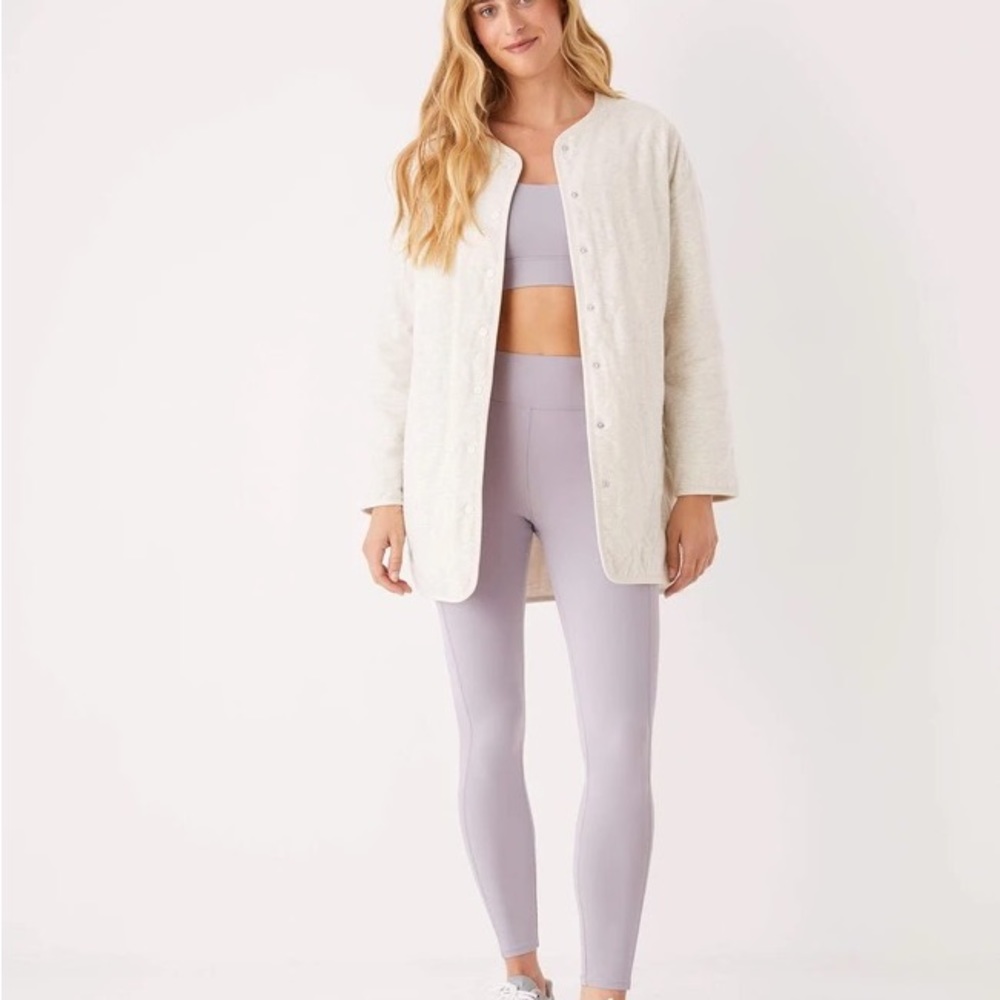FRANK & OAK quilted cotton liner jacket